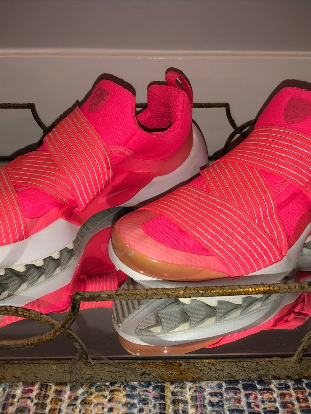 Women’s Neon Pink NIKE Golf Shoes